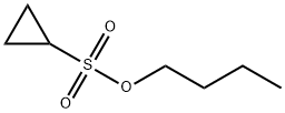 环丙磺酸丁酯 结构式
