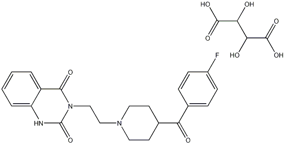 Ketanserin Tartrate 结构式