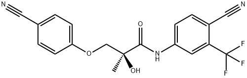OSTARINE(MK-2866) 结构式