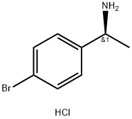 1-(4-Bromophenyl)ethylamine hydrochloride 结构式