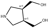 (3R,4S)-REL-3,4-吡咯烷二甲醇 结构式