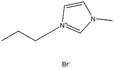 1-丙基-3-甲基咪唑溴盐 结构式