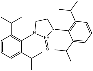 1,3-双(2,6-二异丙基苯基)-1,3,2-二氮杂磷啶-2-氧化物 结构式