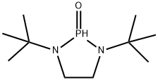 1,3-二叔丁基-1,3,2-二氮杂磷啶-2-氧化物 结构式