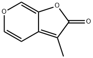 3-甲基 2H-呋喃并[2,3-C]吡喃-2- 结构式