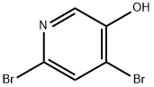 4,6-二溴-3-吡啶醇 结构式