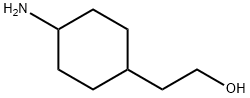 4-氨基环己烷乙醇(顺反混和物) 结构式