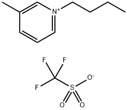 1-BUTYL-3-METHYLPYRIDINIUM TRIFLATE 结构式