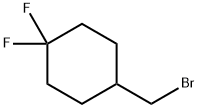 4-溴甲基-1,1-二氟环己烷 结构式