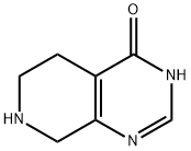 5,6,7,8-四氢吡啶并[3,4-D]嘧啶-4(4AH)-酮盐酸盐 结构式