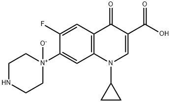 Ciprofloxacin N-Oxide 结构式