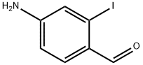 4-氨基-2-碘苯甲醛 结构式