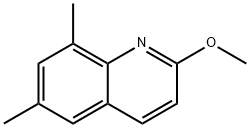 2-METHOXY-6,8-DIMETHYLQUINOLINE 结构式