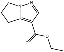 5,6-二氢-4H-吡咯并[1,2-B]吡唑-3-羧酸乙酯 结构式