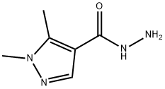 1,5-二甲基-1H-吡唑-4-卡巴肼 结构式