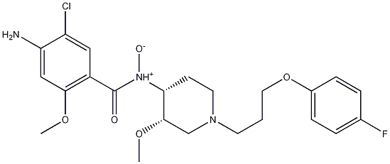 CISAPRIDE N-OXIDE 结构式