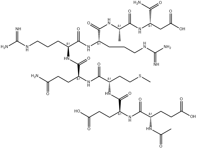乙酰八胜肽-1 结构式