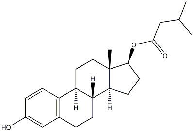 Estradiol 17-Isovalerate 结构式