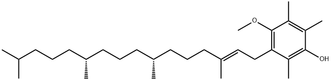 [R,R-(E)]-4-METHOXY-2,3,6-TRIMETHYL-5-(3,7,11,15-TETRAMETHYL-2-HEXADECENYL)PHENOL 结构式