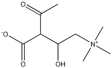 ACETYL-DL -CARNITINE 结构式