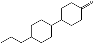 [4'-丙基-1,1'-二环己基]-4-酮 结构式