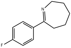 7-(4-氟苯基)-3,4,5,6-四氢-2H-氮杂卓 结构式