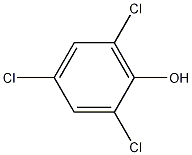 2,4,6-Trichlorophenol 结构式