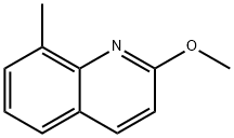 2-甲氧基-8-甲基喹啉 结构式