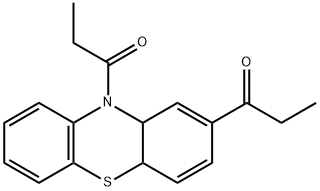 N,2-Dipropionyl Phenothiazine 结构式
