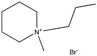 1-甲基-1-丙基溴化哌啶鎓 结构式