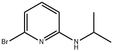 6-溴-N-(1-甲基乙基)-2-吡啶胺 结构式