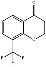 8-三氟甲基苯并二氢吡喃-4-酮 结构式