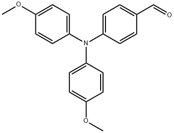 4-二对甲氧基苯胺基苯甲醛 结构式