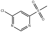 4-氯-6-甲砜基嘧啶6-氯-4-甲磺基嘧啶 结构式