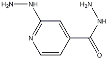 2-Hydrazinylisonicotinohydrazide 结构式