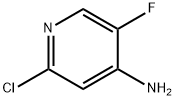 4-氨基-2氯-5-氟吡啶 结构式