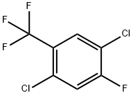 2,5-二氯-4-氟三氟甲苯 结构式