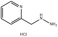 2-肼基甲基吡啶二盐酸盐 结构式