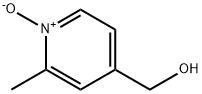 2-甲基-4-羟甲基吡啶氮氧化物 结构式