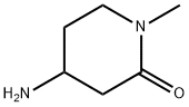 4-AMINO-1-METHYLPIPERIDIN-2-ONE HYDROCHLORIDE 结构式