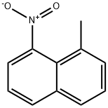 1-甲基-8-硝基萘 结构式