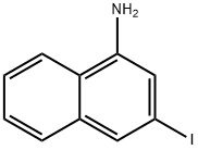 3-碘萘-1-胺 结构式