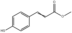 4-Mercaptocinnamic Acid Methyl Ester 结构式