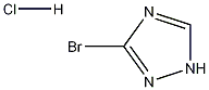 5-溴-1H-1,2,4-三唑盐酸盐 结构式