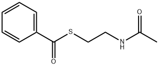 N-(2-Mercaptoethyl)-acetamide benzoate 结构式