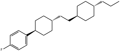1-FLUORO-4-(4-(2-(4-PROPYLCYCLOHEXYL)ETHYL)CYCLOHEXYL)BENZENE 结构式