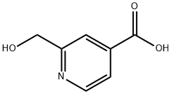 2-羟基甲基异烟酸 结构式