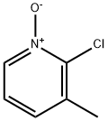 2-氯-3-甲基吡啶-N-氮氧化物 结构式