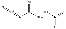 Carbamimidic azide, mononitrate 结构式