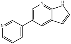 5-(吡啶-3-基)-1H-吡咯并[2,3-B]吡啶 结构式